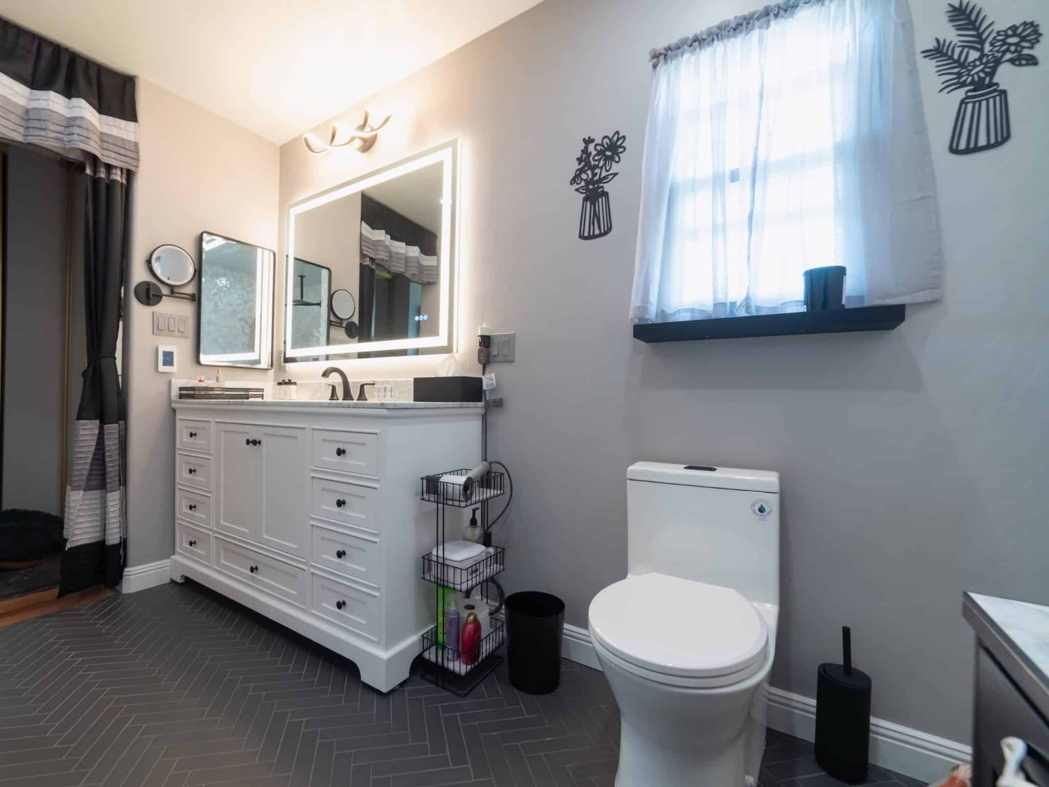 Bathroom remodeling project in walnut creek
