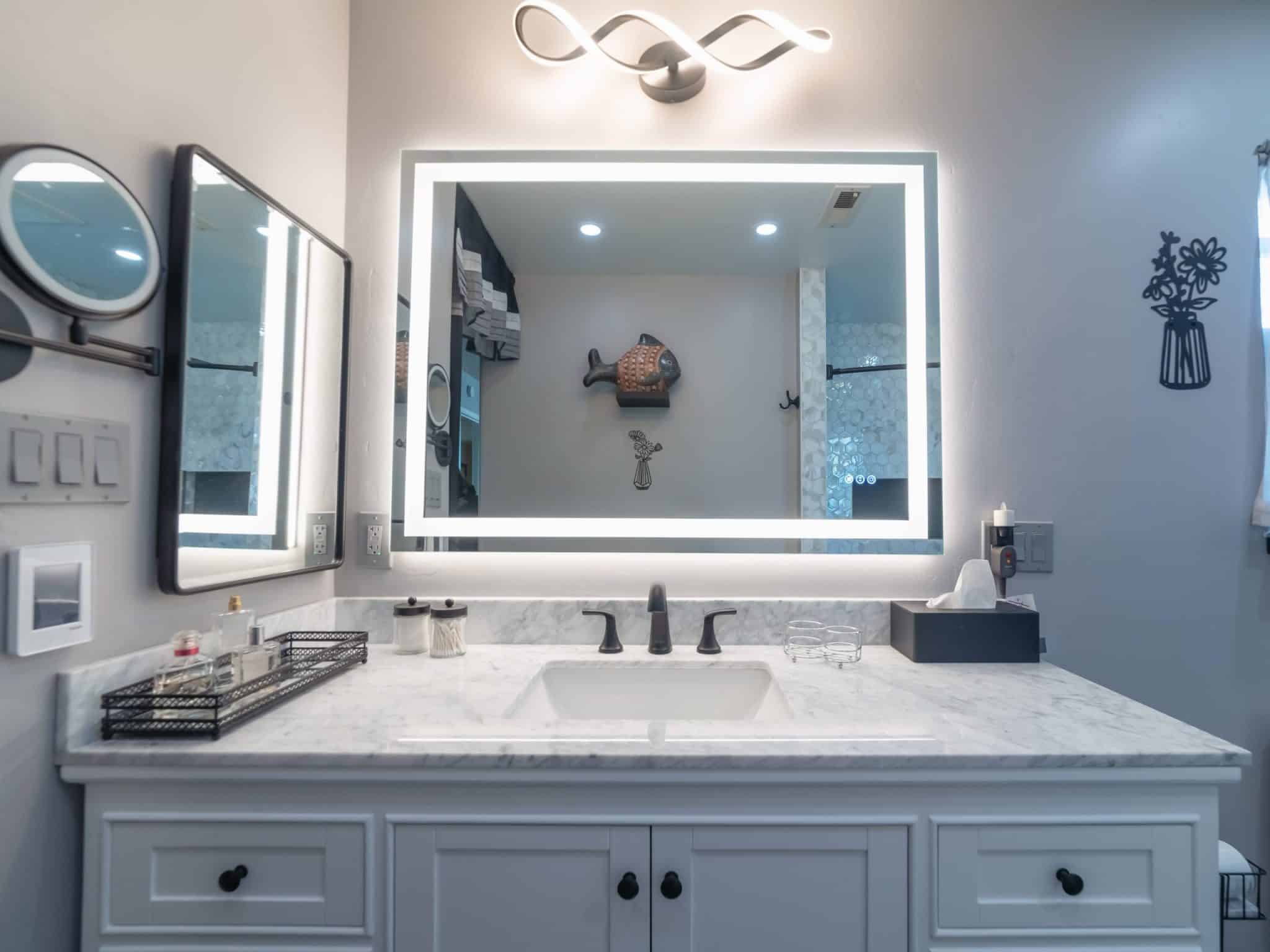 Bathroom remodeling project in walnut creek